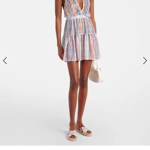 Missoni Pastel Striped Mini Dress